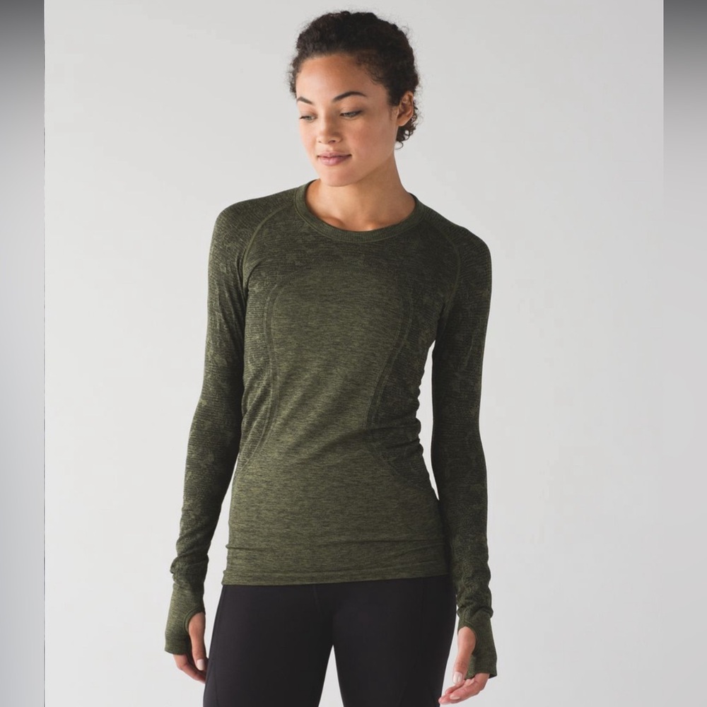 Lululemon Swiftly Tech Long Sleeve Crew Top